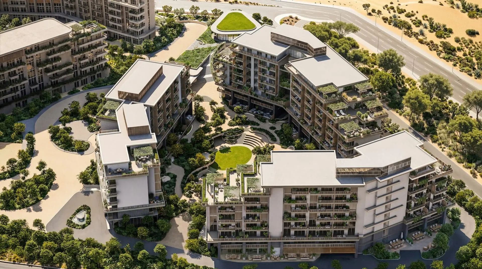 The Yards · aerial